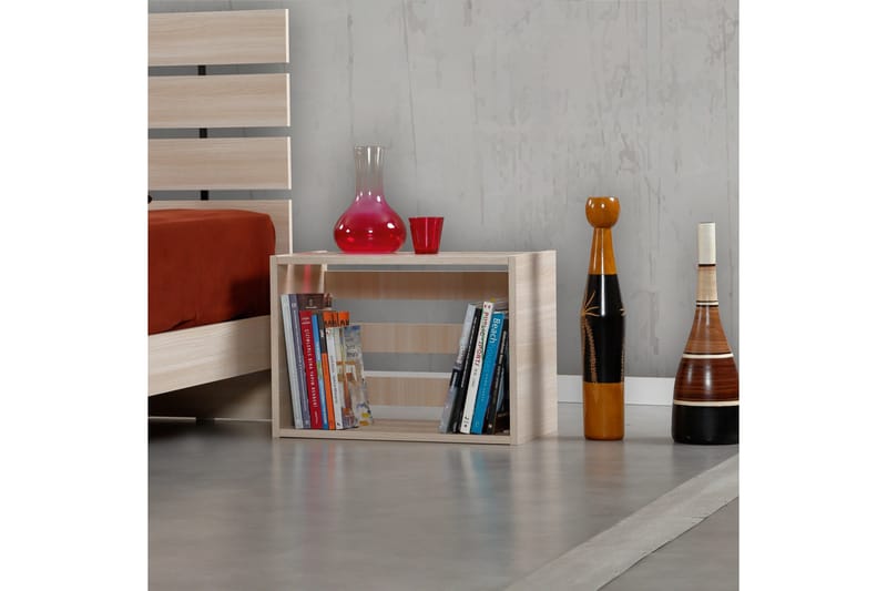 Comfortale Nattbord 60 cm - Lys Eikfarge - Møbler - Bord - Avlastningsbord - Sengebord & nattbord