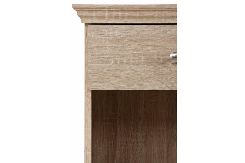 Dareia Nattbord 45 cm med Oppbevaring Skuff + Hylle - Brun - Møbler - Bord - Avlastningsbord - Sengebord & nattbord