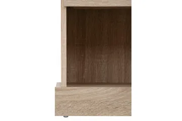 Dareia Nattbord 45 cm med Oppbevaring Skuff + Hylle - Brun - Møbler - Bord - Avlastningsbord - Sengebord & nattbord