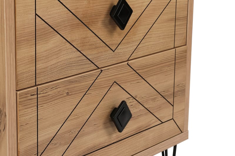 Dasina Nattbord 50 cm - Natur - Møbler - Bord - Avlastningsbord - Sengebord & nattbord