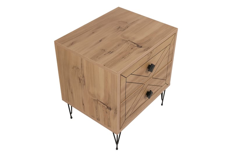 Dasina Nattbord 50 cm - Natur - Møbler - Bord - Avlastningsbord - Sengebord & nattbord