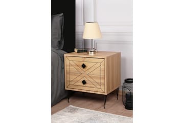 Dasina Nattbord 50 cm - Natur - Møbler - Bord - Avlastningsbord - Sengebord & nattbord