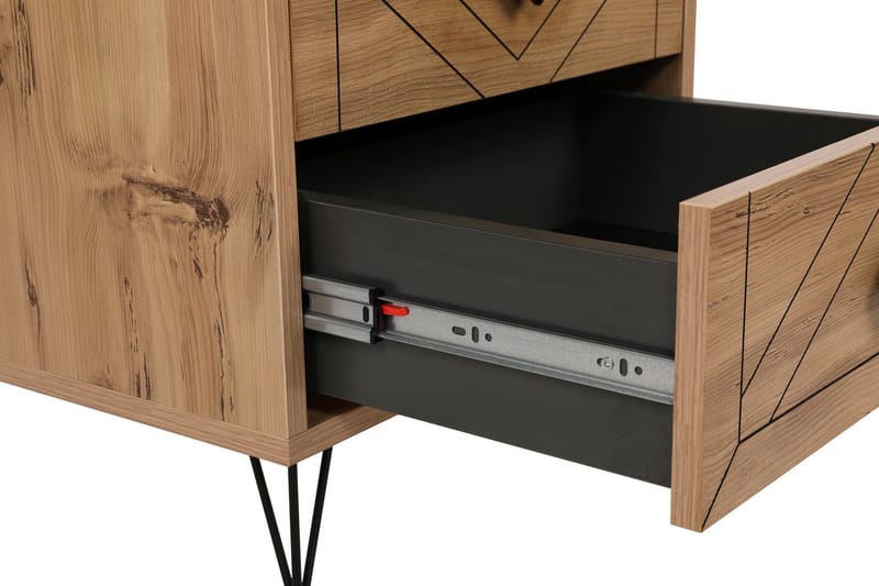 Dasina Nattbord 50 cm - Natur - Møbler - Bord - Avlastningsbord - Sengebord & nattbord