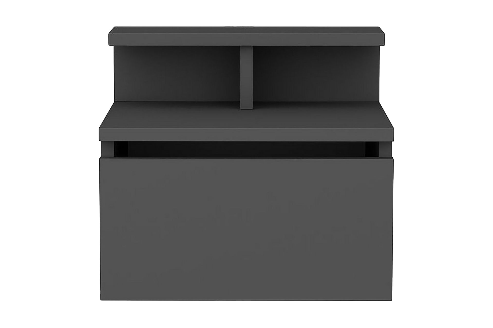Desgrar Nattbord 39,8x35 cm - Antrasitt - Møbler - Bord - Avlastningsbord - Sengebord & nattbord