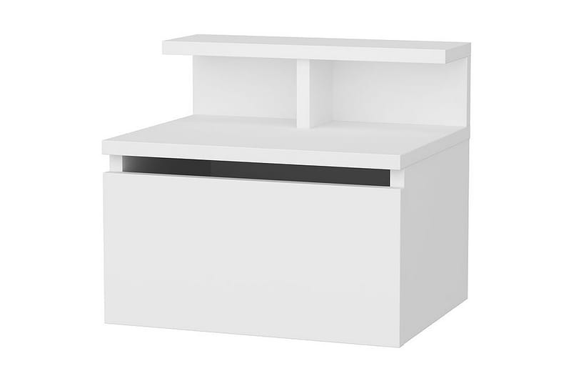 Desgrar Nattbord 39,8x35 cm - Hvit - Møbler - Bord - Avlastningsbord - Sengebord & nattbord