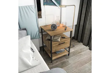 Desgrar Nattbord 45x61,8 cm - Svart - Møbler - Bord - Avlastningsbord - Sengebord & nattbord