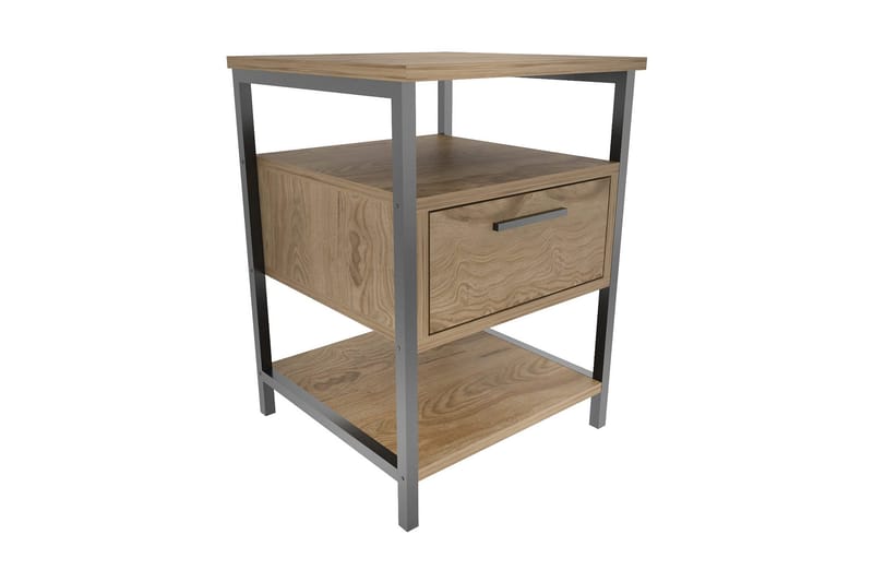 Desgrar Nattbord 45x61,8 cm - Svart - Møbler - Bord - Avlastningsbord - Sengebord & nattbord