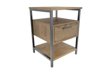 Desgrar Nattbord 45x61,8 cm - Svart - Møbler - Bord - Avlastningsbord - Sengebord & nattbord