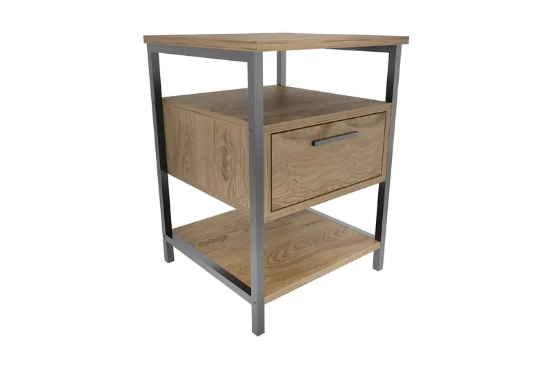 Desgrar Nattbord 45x61,8 cm - Svart - Møbler - Bord - Avlastningsbord - Sengebord & nattbord