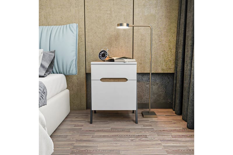 Desgrar Nattbord 45x63,5 cm - Brun - Møbler - Bord - Avlastningsbord - Sengebord & nattbord