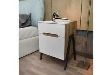 Desgrar Nattbord 45x63,5 cm - Brun - Møbler - Bord - Avlastningsbord - Sengebord & nattbord