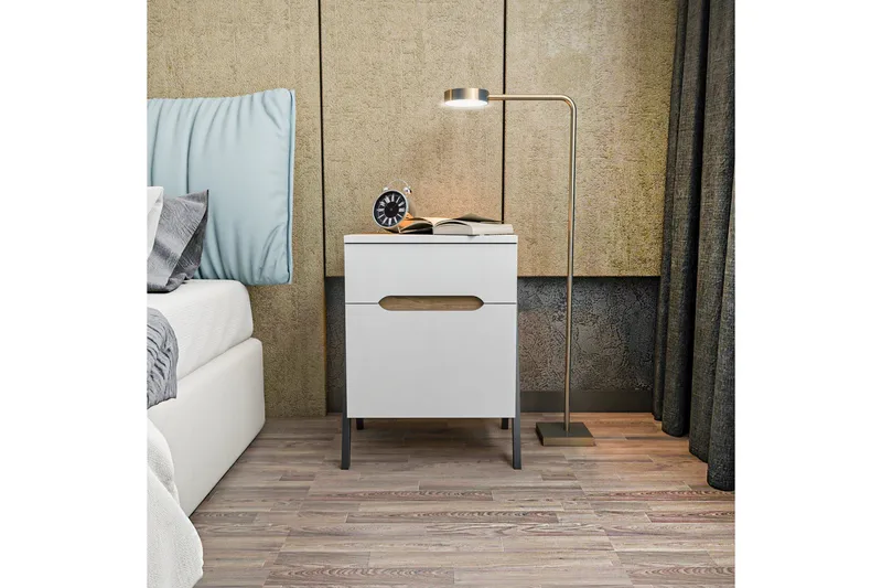 Desgrar Nattbord 45x63,5 cm - Brun - Møbler - Bord - Avlastningsbord - Sengebord & nattbord