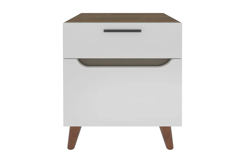 Desgrar Nattbord 45x63 cm, Hvit