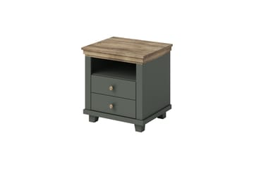 Doade Nattbord 62x200 cm - Grønn|Natur - Møbler - Bord - Avlastningsbord - Sengebord & nattbord