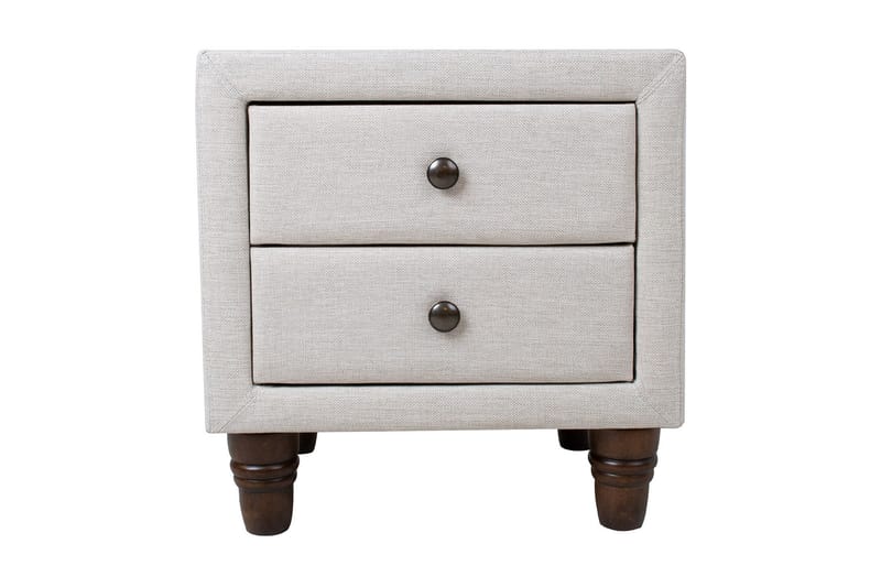 Emilia Nattbord Lysebeige - Sengebord & nattbord