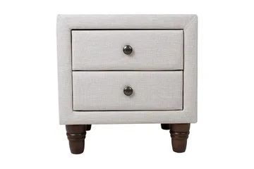 Emilia Nattbord Lysebeige - Møbler - Bord - Avlastningsbord - Sengebord & nattbord
