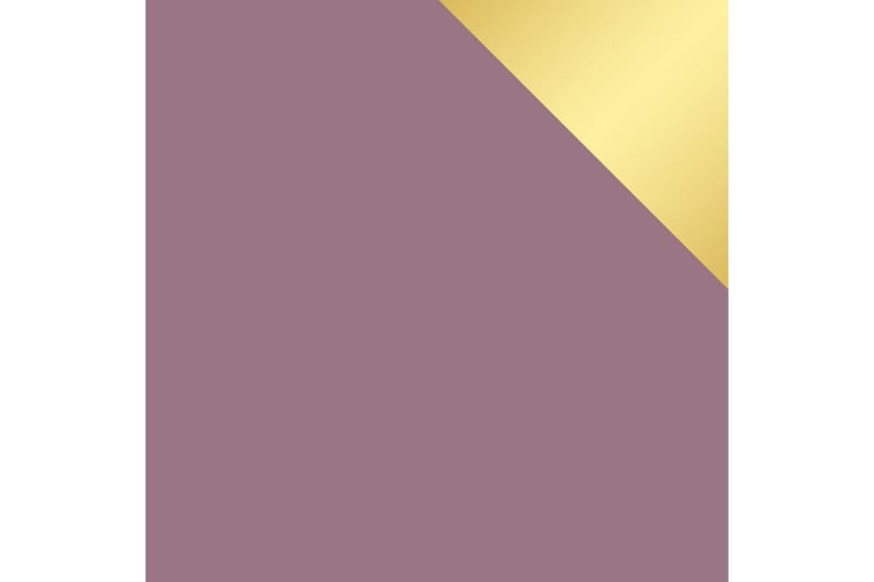 Escaldes Nattbord 54 cm - Matt Lilla/Gull - Møbler - Bord - Avlastningsbord - Sengebord & nattbord