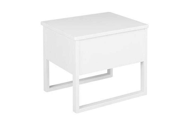 Giulia Nattbord 50 cm - Hvit - Møbler - Bord - Avlastningsbord - Sengebord & nattbord