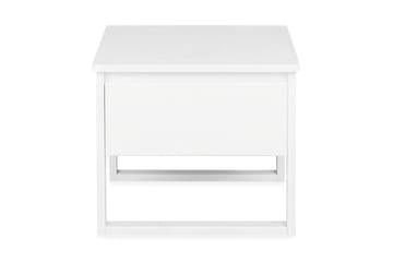 Giulia Nattbord 50 cm - Hvit - Møbler - Bord - Avlastningsbord - Sengebord & nattbord