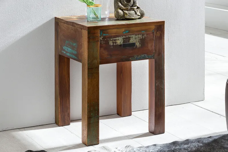 Haage Nattbord 40 cm, Flerfarget