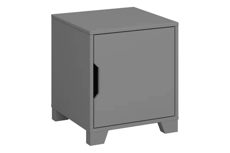 Haltekarr Nattbord 40 cm - Grå - Møbler - Bord - Avlastningsbord - Sengebord & nattbord