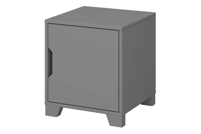 Haltekarr Nattbord 40 cm - Grå - Møbler - Bord - Avlastningsbord - Sengebord & nattbord