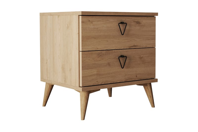 Heibert Nattbord 52 cm - Natur - Møbler - Bord - Avlastningsbord - Sengebord & nattbord