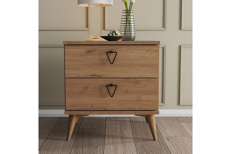 Heibert Nattbord 52 cm - Natur - Møbler - Bord - Avlastningsbord - Sengebord & nattbord