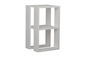 Homitis Nattbord 30 cm med Oppbevaring Hylle - Hvit - Møbler - Bord - Avlastningsbord - Sengebord & nattbord