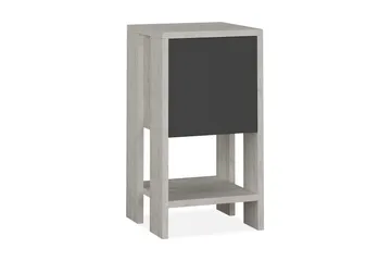 Homitis Nattbord 30 cm med Oppbevaring Hylle + Lucka