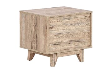 Hultz Sofabord 50 cm - Svart/Lyst Tre - Møbler - Bord - Avlastningsbord - Sengebord & nattbord