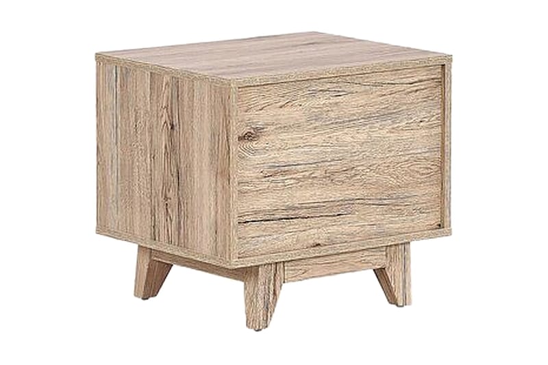 Hultz Sofabord 50 cm - Svart/Lyst Tre - Møbler - Bord - Avlastningsbord - Sengebord & nattbord