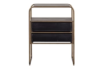 Innertavle Nattbord 45 cm - Antikk Messing - Møbler - Bord - Avlastningsbord - Sengebord & nattbord