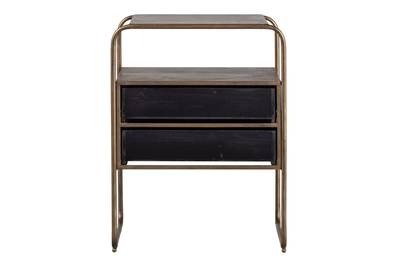 Innertavle Nattbord 45 cm - Antikk Messing - Møbler - Bord - Avlastningsbord - Sengebord & nattbord