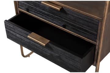 Innertavle Nattbord 45 cm - Antikk Messing - Møbler - Bord - Avlastningsbord - Sengebord & nattbord