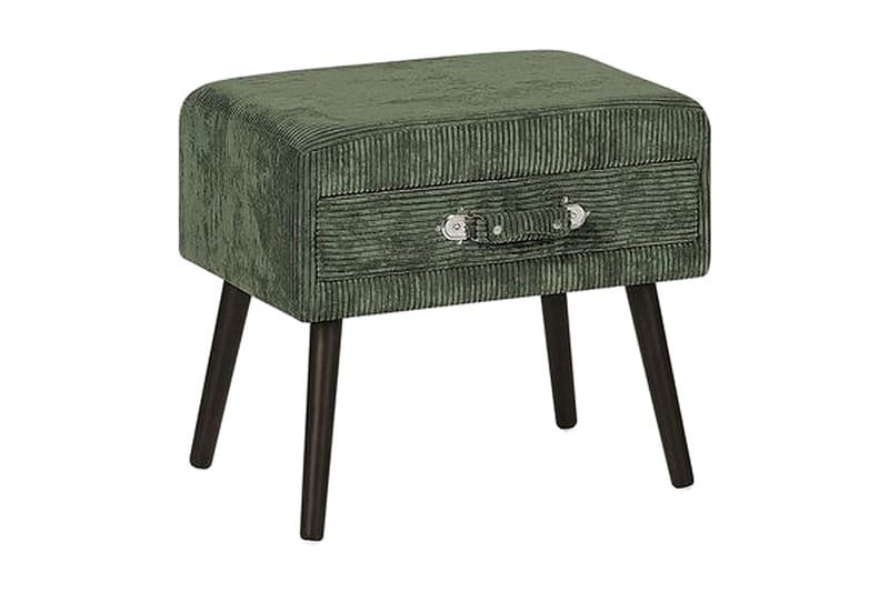 Jalendu Sofabord 50 cm - Grønn/Kunstskinn - Sengebord & nattbord
