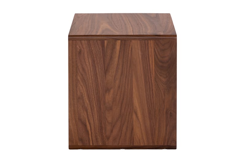 Jerup Nattbord 32x40 cm Venstre Massiv Valnøtt - Brun - Møbler - Bord - Avlastningsbord - Sengebord & nattbord