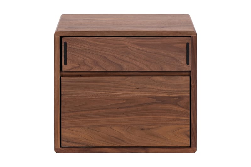 Jerup Nattbord 32x40 cm Venstre Massiv Valnøtt - Brun - Møbler - Bord - Avlastningsbord - Sengebord & nattbord