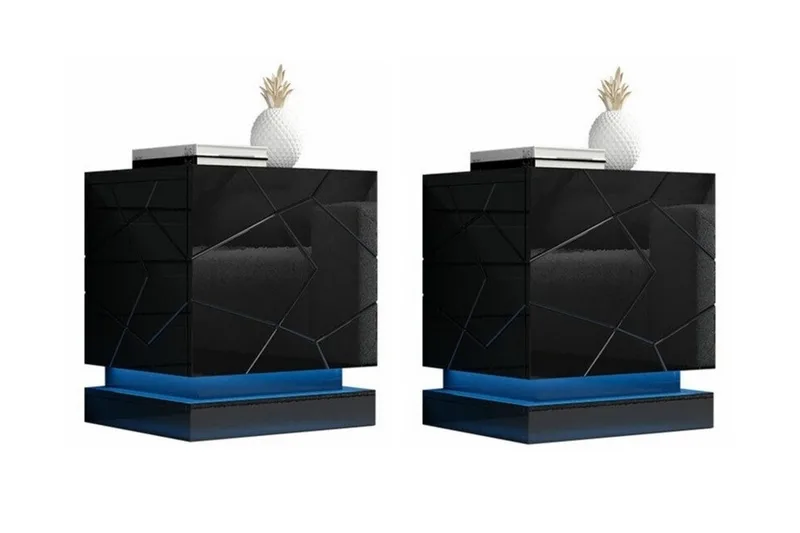 Juniskär Nattbord 46 cm, Svart