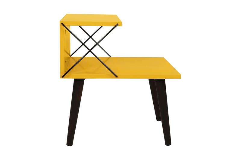 Kaysie Nattbord 50 cm - Gul - Møbler - Bord - Avlastningsbord - Sengebord & nattbord