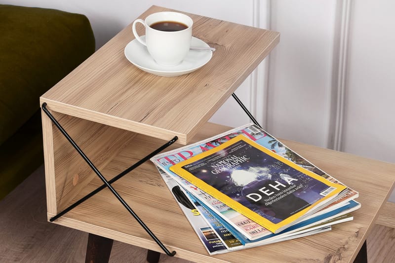 Kaysie Nattbord 50 cm - Natur - Møbler - Bord - Avlastningsbord - Sengebord & nattbord