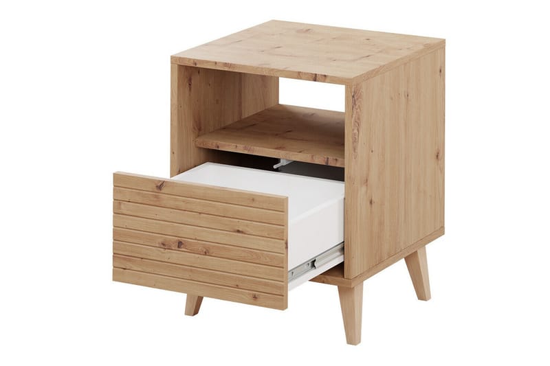 Kintore Sengbord 40 cm - Brun - Møbler - Bord - Avlastningsbord - Sengebord & nattbord