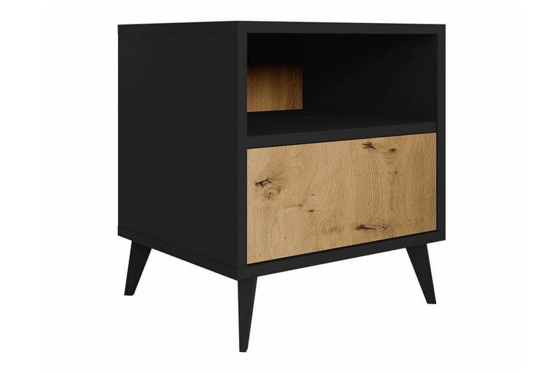 Kintore Sengbord 47 cm - Svart - Møbler - Bord - Avlastningsbord - Sengebord & nattbord