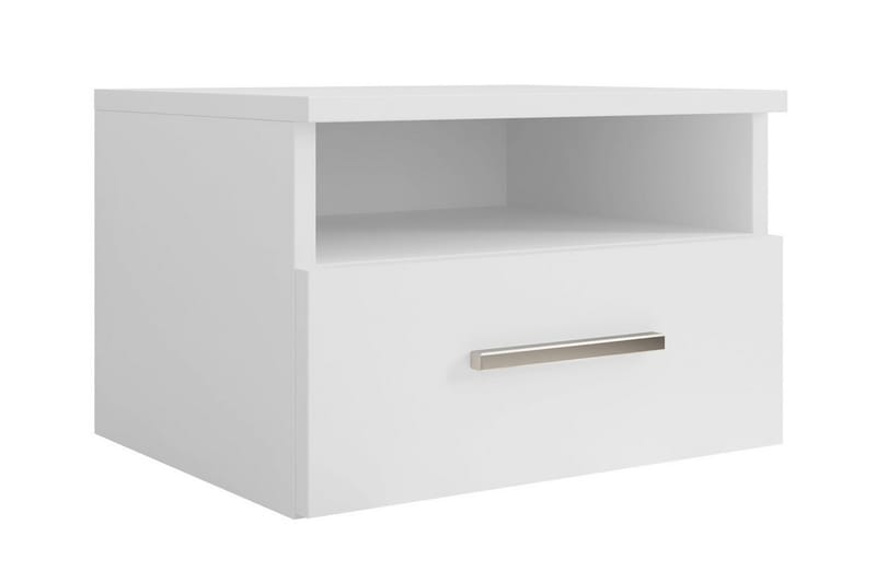 Kintore Sengbord 50 cm - Hvid - Møbler - Bord - Avlastningsbord - Sengebord & nattbord