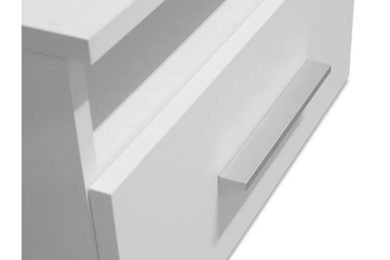 Kintore Sengbord 50 cm - Hvid - Møbler - Bord - Avlastningsbord - Sengebord & nattbord