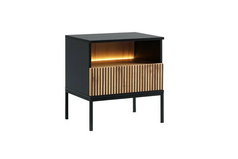 Klinkerville Sengbord 54 cm, Svart