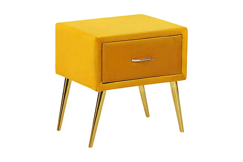 Larochelle Nattbord - Gul - Møbler - Bord - Avlastningsbord - Sengebord & nattbord