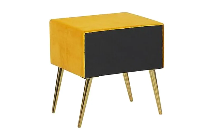 Larochelle Nattbord - Gul - Møbler - Bord - Avlastningsbord - Sengebord & nattbord