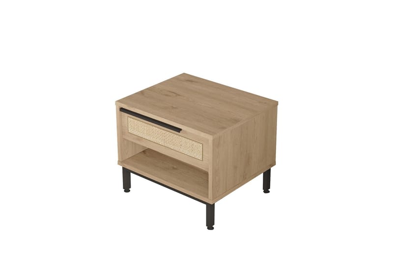 Liyakat Nattbord 53,6 cm - Eik - Møbler - Bord - Avlastningsbord - Sengebord & nattbord