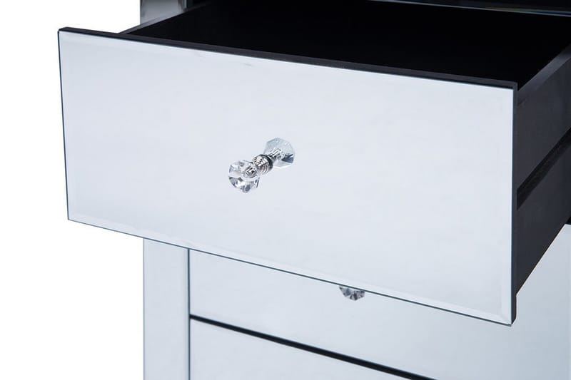 Lorris Nattbord 45 cm - Sølv - Møbler - Bord - Avlastningsbord - Sengebord & nattbord